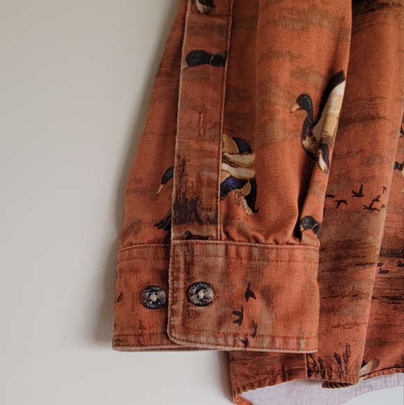 COLUMBIA RIVER LODGE MEN'S SHIRT L - Picture 3 of 6